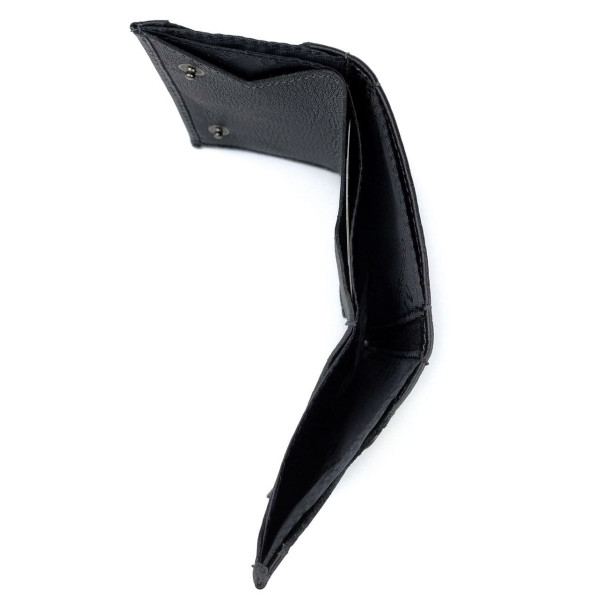 Модный кошелек для мужчин из кожи MD Leather MD-610-A (JZ6717) черный