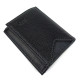 Модный кошелек для мужчин из кожи MD Leather MD-610-A (JZ6717) черный