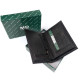 Мужское портмоне из кожи с отделением для документов MD Leather MD-22-633 (JZ6729) черный