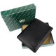 Кожаное мужское портмоне MD Leather MD-604-A (JZ6726) черный