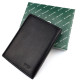Кожаное мужское портмоне MD Leather MD-604-A (JZ6726) черный