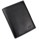 Кожаное мужское портмоне MD Leather MD-604-A (JZ6726) черный