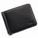 Кошелек - зажим из кожи для мужчин MD Leather MD-124-22 (JZ6741) черный