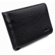 Кожаный кошелек для мужчин с монетницей MD Leather MD-125-22 (JZ6742) черный