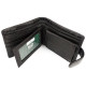Качественный кошелек из кожи для мужчин
 MD Leather MD-22-208 (JZ6723) черный