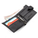 Мужской кошелек с зажимом для денег ST Leather (ST113-1) 58309 Черный