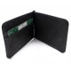 Кожаный кошелек для мужчин с монетницей MD Leather MD-125-22 (JZ6742) черный