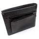 Мужской кожаный кошелек с зажимом для денег MD Leather MD-555-2A (JZ6732) черный