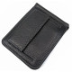Кожаный кошелек для мужчин с монетницей MD Leather MD-125-22 (JZ6742) черный