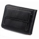 Кожаный кошелек для мужчин с монетницей MD Leather MD-125-22 (JZ6742) черный