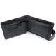 Кошелек для мужчин из кожи Horton H-538-1 (JZ6749) черный
