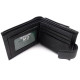 Стильный кошелек из кожи для парней MD Leather MD-122-A (JZ6736) черный