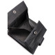Стильный кошелек из кожи для парней MD Leather MD-122-A (JZ6736) черный
