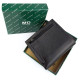 Небольшой кожаный кошелек для мужчин MD Leather MD-606-A (JZ6725) черный