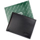 Стильный кошелек из кожи  для мужчин MD Leather MD-22-634 (JZ6730) черный