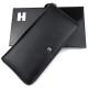 Оригинальный кошелек - клатч для мужчин из кожи Horton H-M38-3S-1 (JZ6752) черный