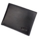 Стильный кошелек из кожи  для мужчин MD Leather MD-22-634 (JZ6730) черный