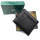 Стильный кожаный мужской кошелек MD Leather MD-128-A (JZ6735) черный