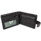 Оригинальный кошелек из кожи  MD Leather MD-22-538 (JZ6722) черный
