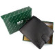 Оригинальный кошелек из кожи  MD Leather MD-22-538 (JZ6722) черный