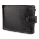 Оригинальный кошелек из кожи  MD Leather MD-22-538 (JZ6722) черный