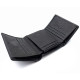 Небольшой мужской кошелек из кожи MD Leather MD-618-A (JZ6740) черный