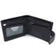 Практичный кошелек из кожи для мужчин MD Leather MD-132-A (JZ6734) черный
