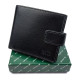 Практичный кошелек из кожи для мужчин MD Leather MD-132-A (JZ6734) черный