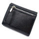 Небольшой мужской кошелек из кожи MD Leather MD-618-A (JZ6740) черный