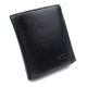 Небольшой мужской кошелек из кожи MD Leather MD-618-A (JZ6740) черный