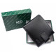 Практичный кошелек из кожи для мужчин MD Leather MD-132-A (JZ6734) черный