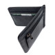 Мужское портмоне из кожи с зажимом для денег MD Leather MD-123-22 (JZ6743) черный