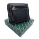 Мужское портмоне из кожи с зажимом для денег MD Leather MD-123-22 (JZ6743) черный