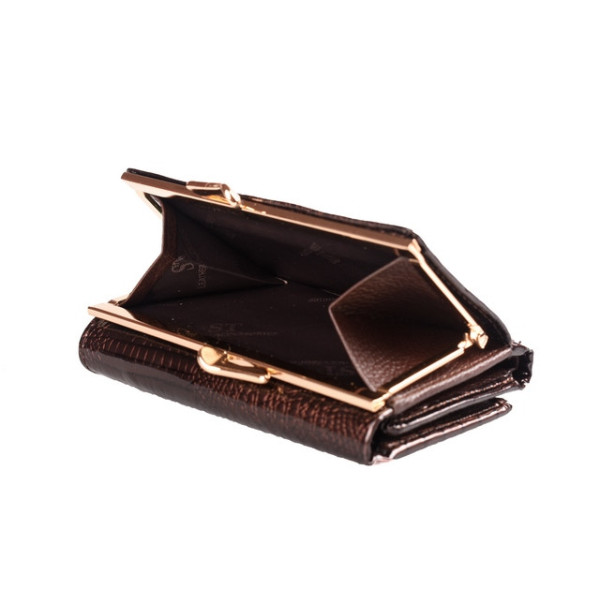 Женский кожаный кошелек ST Leather (S1201A) 98212 Коричневый
