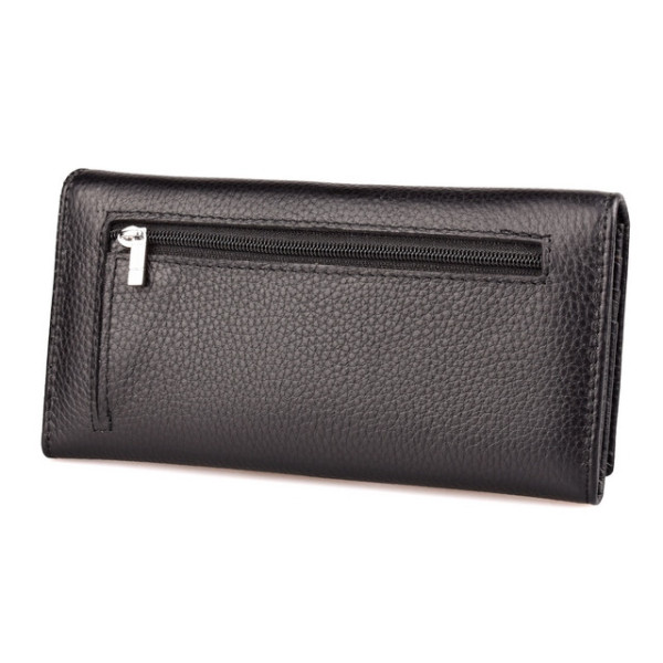 Женский кожаный кошелек ST Leather (ST634) 98562 Черный