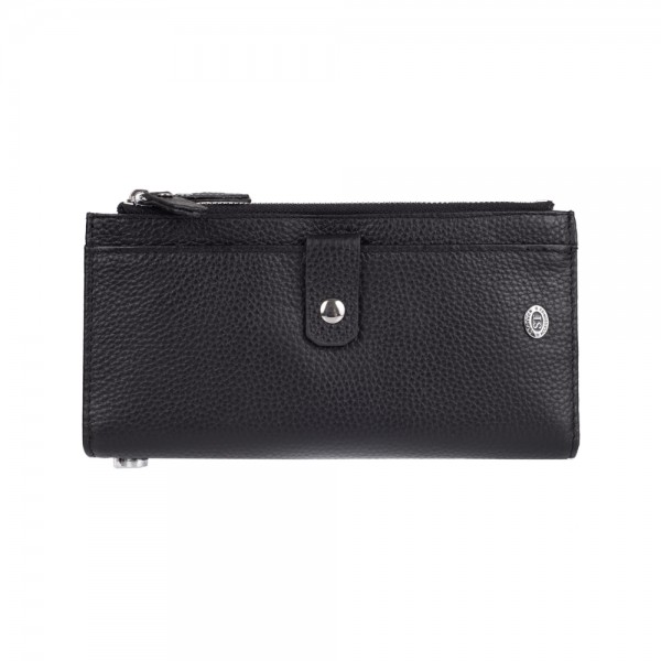 Клатч- кошелек из натуральной кожи ST Leather (ST420) 98489 Черный