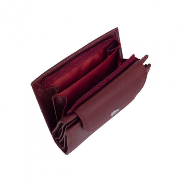 Гаманець жіночий зі шкіри ST Leather (ST410) 98468 Бордовий