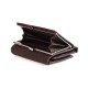 Жіночий шкіряний гаманець складаний ST Leather (ST617) 98554 Коричневий