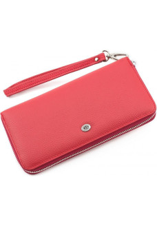 Женский кошелек кожаный ST Leather (ST45-2) 98542 Красный