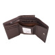 Жіночий шкіряний гаманець складаний ST Leather (ST617) 98554 Коричневий