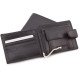 Мужской кожаный кошелек ST Leather (ST113-1) 98316 Черный