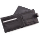 Мужской кожаный кошелек ST Leather (ST104) 98307 Черный