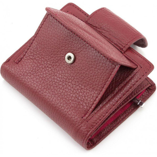 Женский кошелек из кожи ST Leather (ST415) 98483 Бордовый