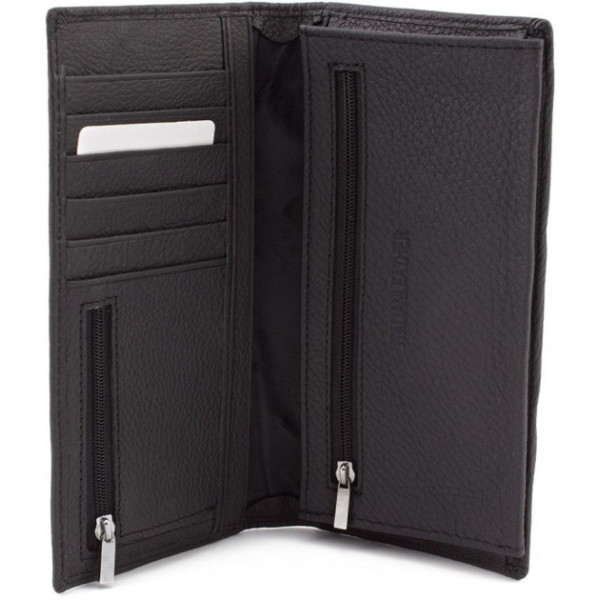 Мужской кожаный кошелек ST Leather (ST148) 98353 Черный