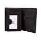 Мужской кожаный кошелек на магните ST Leather (ST-2) 98398 Черный