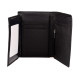 Мужской кожаный кошелек на магните ST Leather (ST-2) 98398 Черный
