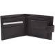 Мужской кожаный кошелек ST Leather (ST104) 98307 Черный