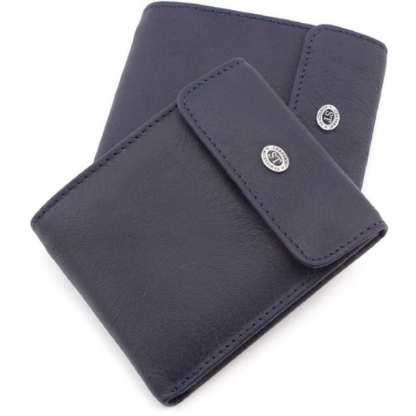 Кожаный кошелек ST Leather (ST155) 98390 Синий