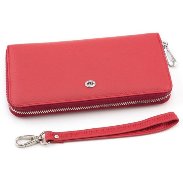 Женский кошелек кожаный ST Leather (ST45-2) 98542 Красный