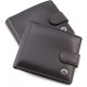 Мужской кожаный кошелек ST Leather (ST104) 98307 Черный